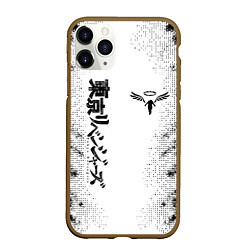 Чехол iPhone 11 Pro матовый Токийские мстители Tokyo Revengers logo