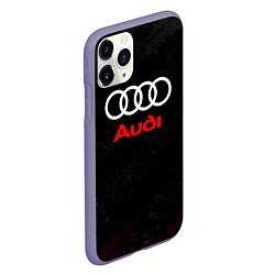 Чехол iPhone 11 Pro матовый Audi спорт, цвет: 3D-серый — фото 2