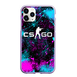 Чехол iPhone 11 Pro матовый КС ГО НЕОН CS GO NEON