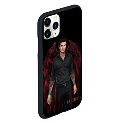 Чехол iPhone 11 Pro матовый Люцифер, цвет: 3D-черный — фото 2