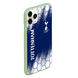 Чехол iPhone 11 Pro матовый TOTTENHAM HOTSPUR Тоттенхэм, цвет: 3D-салатовый — фото 2