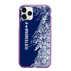 Чехол iPhone 11 Pro матовый TOTTENHAM HOTSPUR Тоттенхэм, цвет: 3D-фиолетовый