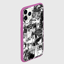 Чехол iPhone 11 Pro матовый Berserk pattern, цвет: 3D-фиолетовый — фото 2