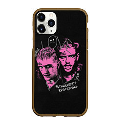 Чехол iPhone 11 Pro матовый Lil Peep Всё Для Всех Лил Пип