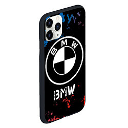 Чехол iPhone 11 Pro матовый BMW BMW - Камуфляж, цвет: 3D-черный — фото 2