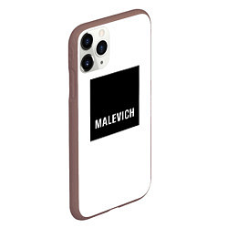 Чехол iPhone 11 Pro матовый MALEVICH, цвет: 3D-коричневый — фото 2