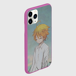 Чехол iPhone 11 Pro матовый Милашка Эмма, цвет: 3D-фиолетовый — фото 2