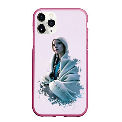 Чехол iPhone 11 Pro матовый The Northman Olga, цвет: 3D-малиновый