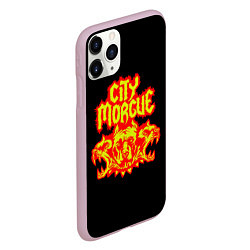 Чехол iPhone 11 Pro матовый ZillaKami x SosMula City Morgue Цербер, цвет: 3D-розовый — фото 2