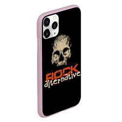 Чехол iPhone 11 Pro матовый ROCK ALTERNATIVE, цвет: 3D-розовый — фото 2