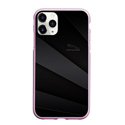 Чехол iPhone 11 Pro матовый JAGUR ЯГУАР autosport, цвет: 3D-розовый