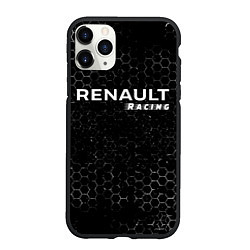 Чехол iPhone 11 Pro матовый РЕНО Racing Графика, цвет: 3D-черный