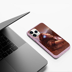 Чехол iPhone 11 Pro матовый Aloy from Horizon, цвет: 3D-розовый — фото 2