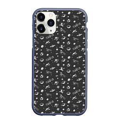 Чехол iPhone 11 Pro матовый SPACE