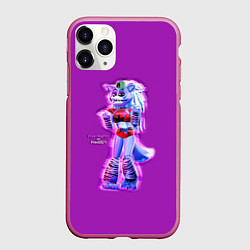 Чехол iPhone 11 Pro матовый Five Nights at Freddys: Security Breach Волчица Ро