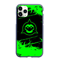 Чехол iPhone 11 Pro матовый Battletoads, цвет: 3D-серый