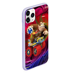 Чехол iPhone 11 Pro матовый Mario Donkey Kong Nintendo Video Game, цвет: 3D-светло-сиреневый — фото 2