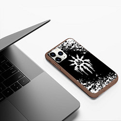 Чехол iPhone 11 Pro матовый Die Antwoord Yolandi, цвет: 3D-коричневый — фото 2