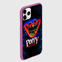 Чехол iPhone 11 Pro матовый POPPY PLAYTIME ХАГГИ ВАГГИ ПОППИ ПЛЕЙТАЙМ, цвет: 3D-фиолетовый — фото 2