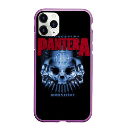 Чехол iPhone 11 Pro матовый Pantera Domination