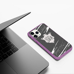 Чехол iPhone 11 Pro матовый Dont starve, цвет: 3D-фиолетовый — фото 2