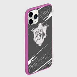 Чехол iPhone 11 Pro матовый Dont starve, цвет: 3D-фиолетовый — фото 2