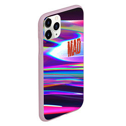 Чехол iPhone 11 Pro матовый Neon pattern Mad, цвет: 3D-розовый — фото 2