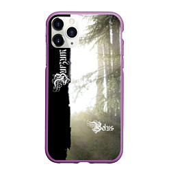 Чехол iPhone 11 Pro матовый Burzum - Belus, цвет: 3D-фиолетовый