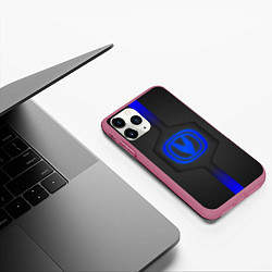 Чехол iPhone 11 Pro матовый ЧАНГАН CHANGAN BLUE TECHNOLOGY, цвет: 3D-малиновый — фото 2