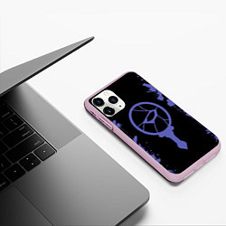 Чехол iPhone 11 Pro матовый Малкавиан The Masquerade Bloodhunt, цвет: 3D-розовый — фото 2