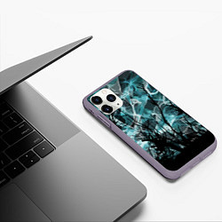 Чехол iPhone 11 Pro матовый Темный лес Дополнение Коллекция Get inspired! F-r-, цвет: 3D-серый — фото 2