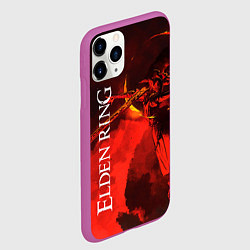 Чехол iPhone 11 Pro матовый MALENIA - ELDEN RING ЕЛДЕН РИНГ, цвет: 3D-фиолетовый — фото 2