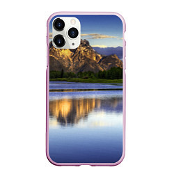 Чехол iPhone 11 Pro матовый Горы mountains