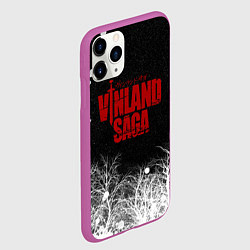 Чехол iPhone 11 Pro матовый Сага о Винланде логотип, цвет: 3D-фиолетовый — фото 2