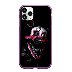 Чехол iPhone 11 Pro матовый Twisted Bonnie, цвет: 3D-фиолетовый