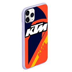 Чехол iPhone 11 Pro матовый KTM VINTAGE SPORTWEAR, цвет: 3D-светло-сиреневый — фото 2