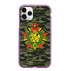 Чехол iPhone 11 Pro матовый КГБ СССР USSR