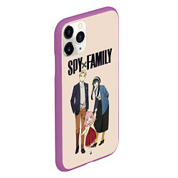 Чехол iPhone 11 Pro матовый Spy x Family Семья шпиона, цвет: 3D-фиолетовый — фото 2
