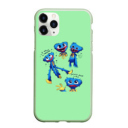 Чехол iPhone 11 Pro матовый POPPY PLAYTIME HAGGY WAGGY - ПОППИ ПЛЕЙТАЙМ ХАГГИ