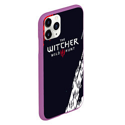 Чехол iPhone 11 Pro матовый THE WITCHER WILD HUNT КОГТИ, цвет: 3D-фиолетовый — фото 2