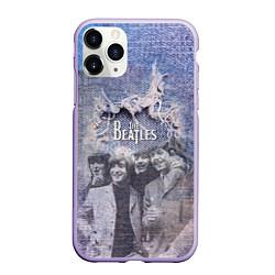 Чехол iPhone 11 Pro матовый The Beatles Легендарная Ливерпульская четвёрка