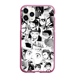 Чехол iPhone 11 Pro матовый Durarara pattern