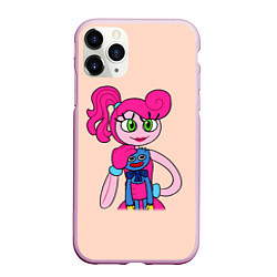 Чехол iPhone 11 Pro матовый POPPY PLAYTIME - Mommy long legs and Haggy Waggy