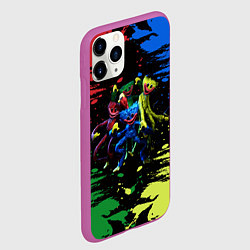 Чехол iPhone 11 Pro матовый POPPY PLAYTIME HAGGY WAGGY Mini Huggies, цвет: 3D-фиолетовый — фото 2