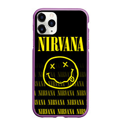 Чехол iPhone 11 Pro матовый Smile Nirvana, цвет: 3D-фиолетовый