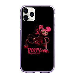 Чехол iPhone 11 Pro матовый Poppy Playtime - Chapter 2 Мама длинные ноги Mommy, цвет: 3D-светло-сиреневый