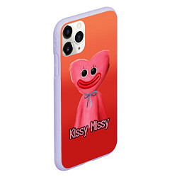 Чехол iPhone 11 Pro матовый КИССИ МИССИ KISSY MISSY, цвет: 3D-светло-сиреневый — фото 2