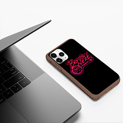 Чехол iPhone 11 Pro матовый BOYS NEXT DOOR, цвет: 3D-коричневый — фото 2