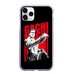 Чехол iPhone 11 Pro матовый GACHIMUCHI WARRIOR ГАЧИМУЧИ ВОИН