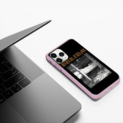 Чехол iPhone 11 Pro матовый Burzum cockroaches, цвет: 3D-розовый — фото 2